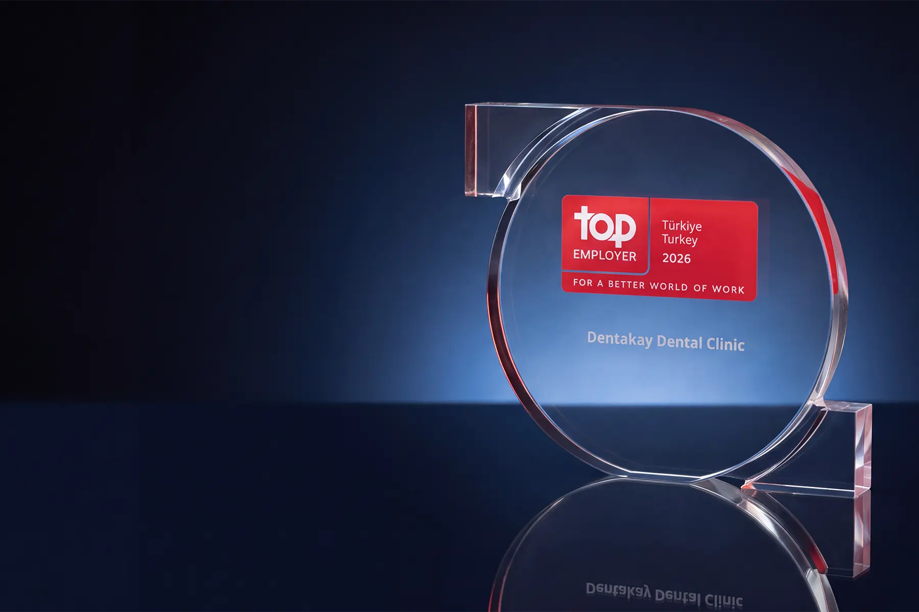 El premio Top Employer Türkiye 2026 de Dentakay Dental Clinic