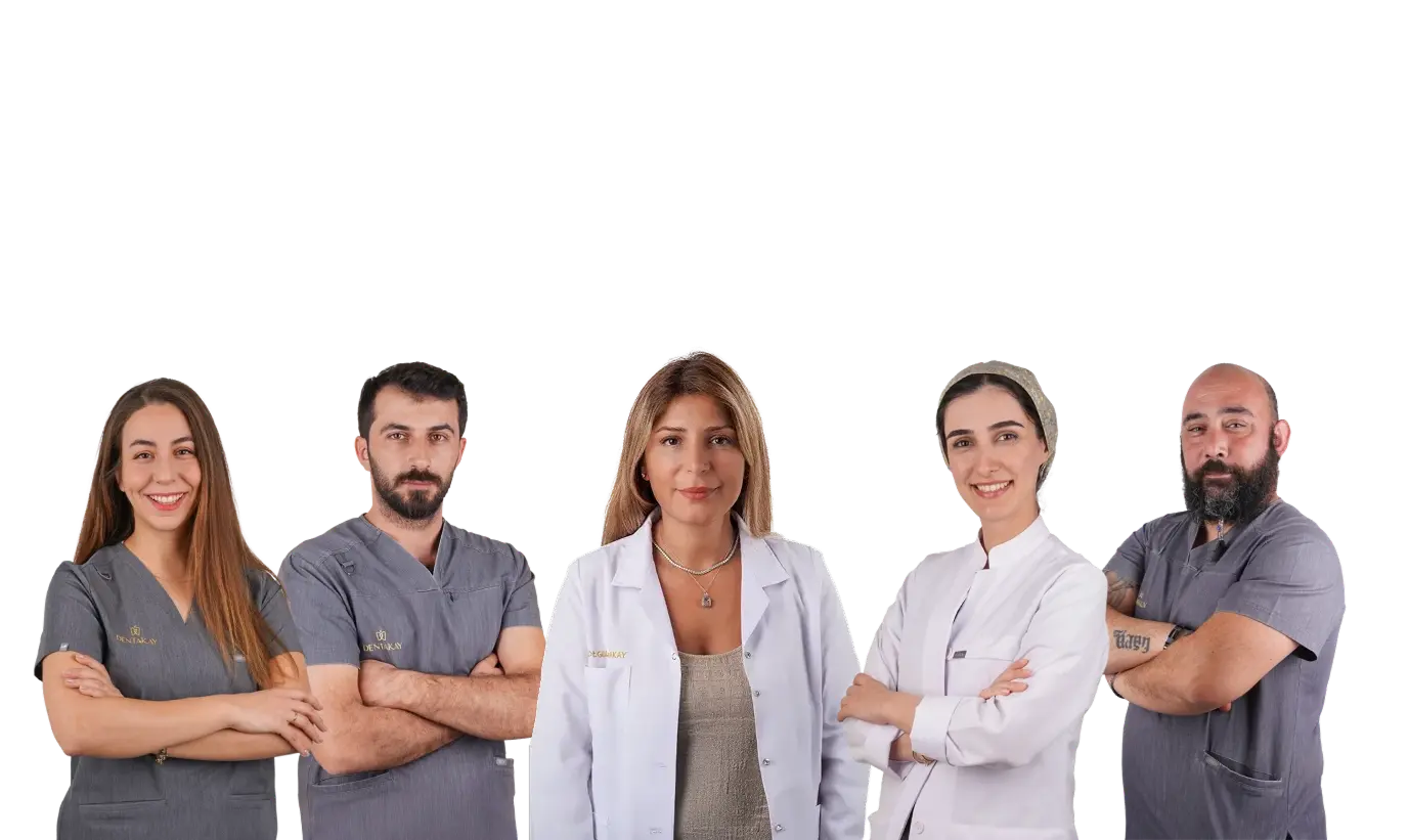 Doctor smiling in a clinic
