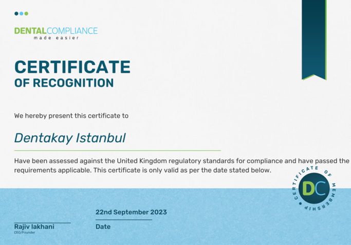 Certificate-Of-Recognition-Dentakay-Istanbul